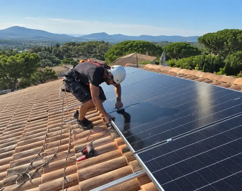 Installateur panneaux solaires Crespian — pose photovoltaïque sur toiture