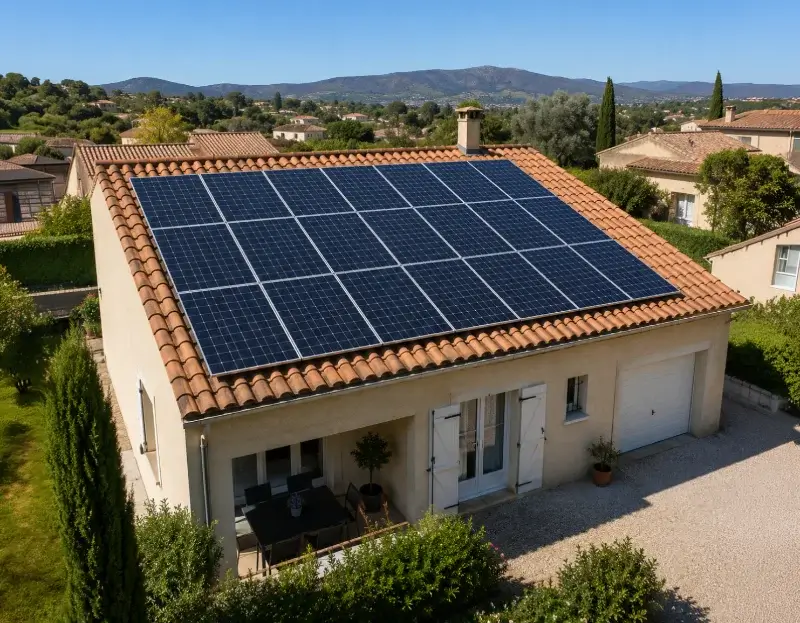 Prime à l'autoconsommation panneaux solaires Crespian — aide financière de l'État